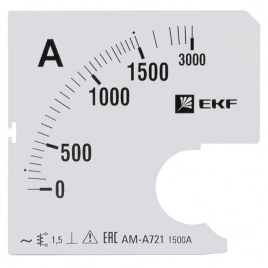 s-a721-1500 Шкала сменная для A721 1500/5А-1,5 EKF PROxima