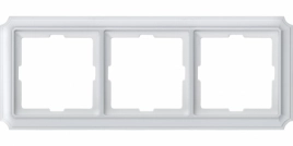 MTN483319 РАМКА Х3, БЕЛЫЙ