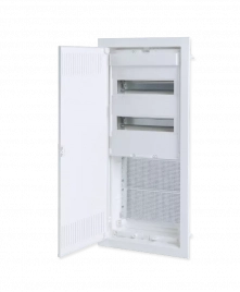 U48ES 4/2 Щит встраиваемый комбинированный 4/2 с металл. дверцей, IP30