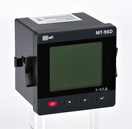 51428DEK Мультиметр цифровой 96х96мм трехфазный, вход 600В 5А, RS485, LCD-дисплей МТ-96D