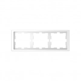 MTN4030-6535 MERTEN D-Life РАМКА 3-постовая, БЕЛ. ЛОТОС