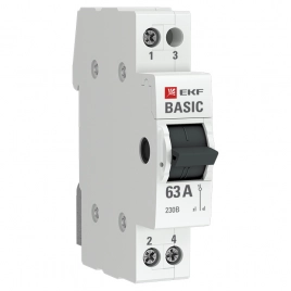 tps-1-63 Трехпозиционный переключатель 1P 63А EKF Basic