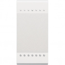 N4003N LivingLight Переключатель с винтовыми клемами, размер 1 модуль, цвет белый