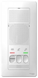 BLNDA000011 BLANCA ПЕРЕГОВОРНОЕ УСТРОЙСТВО (ДОМОФОН), настен.монтаж, 25В, БЕЛЫЙ
