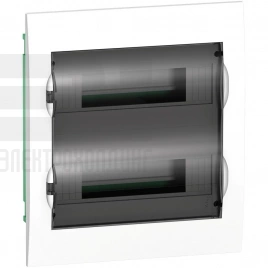 EZ9E212S2FRU Easy9 корп. встраив. с прозрач. дв. 2ряд/24мод,IP40,IK07,63А,2 клеммы,Россия