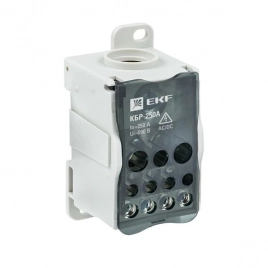plc-kbr250 Блок распределительный КБР на DIN-рейку 1x120+5x16+2x35+4x10  250A EKF PROxima
