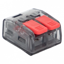 plc-smk-221-412 Клемма СМК 221-412 2 отверстия 0.2-4.0 мм2 (100шт.) EKF PROxima
