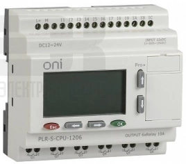 PLR-S-CPU-1206 Логическое реле PLR-S. CPU1206 серии ONI
