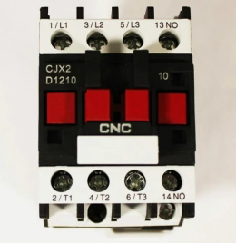 C000069 CJX2-D1210 3P 12A AC220В 1НО Контактор