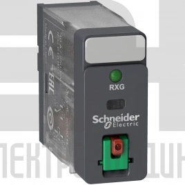 RXG12B7 РЕЛЕ ПРОМЕЖУТ.,10А,1С/О,~24В, КН. + LED                                             