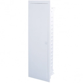 U60EP, Щит встраиваемый, 5 рядов, 60+10 мод., металл. дверца, IP40