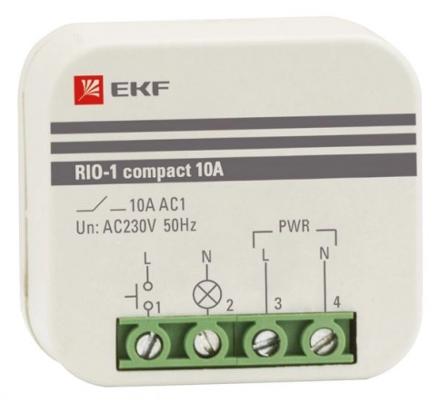 rio-1k-10 Импульсное реле RIO-1 compact 10А EKF PROxima фото 3