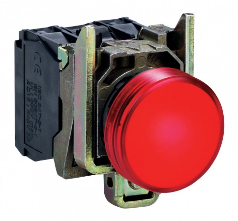 XB4BVB4 Индикатор красный LED 24V фото 2