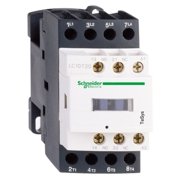 LC1DT20M7 Контактор 4P(4НО), АС1, 20А,НО+НЗ,220V,50Гц фото 4