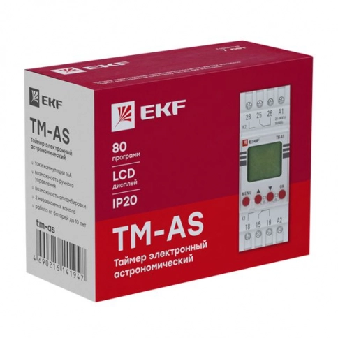 tm-as Таймер электронный астрономический TM-АS EKF PROxima фото 3