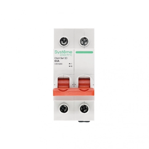 C9S16263 City9 Set Выключатель нагрузки (ВН) 2P 63А 400В фото 6