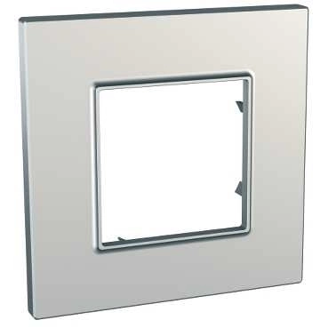MGU6.702.55 Рамка UNICA QUADRO 1 место серебро фото 2