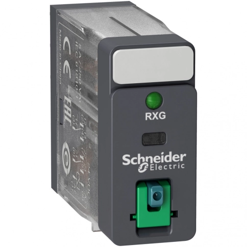 RXG22BD РЕЛЕ ПРОМЕЖУТ., 5А, 2С/О,=24В, КН. + LED фото 1