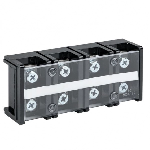 tc-1504 Терминал клеммный TC-1504 до 70 мм2 150A 4 клеммные пары EKF PROxima фото 1