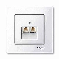 MTN296119 ЦЕНТР.ПЛАТА Д/МЕХ-МОВ RJ45 Х2, БЕЛЫЙ фото 6