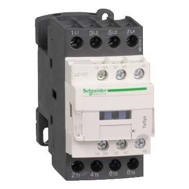 LC1DT20M7 Контактор 4P(4НО), АС1, 20А,НО+НЗ,220V,50Гц фото 5