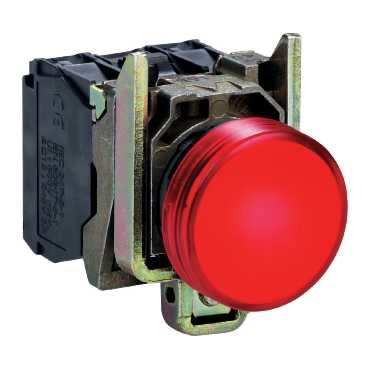 XB4BVB4 Индикатор красный LED 24V фото 7
