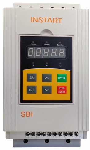 00061700 Устройство плавного пуска SBI-30/60-04  (30кВт/60А, 3Ф, 380В±15%, 50/60Гц, IP20, с обводным контактором) фото 1