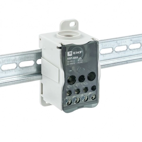plc-kbr400 Блок распределительный КБР на DIN-рейку 1x185+5x16+2x35+4x10 400A EKF PROxima фото 2
