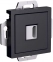 ATN001080 ATLASDESIGN РОЗЕТКА HDMI, механизм, КАРБОН