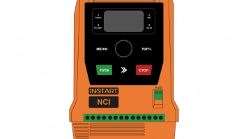 ПЧ INSTART серии NCI. Конструкция корпуса позволяет выполнять установку без воздушных зазоров.