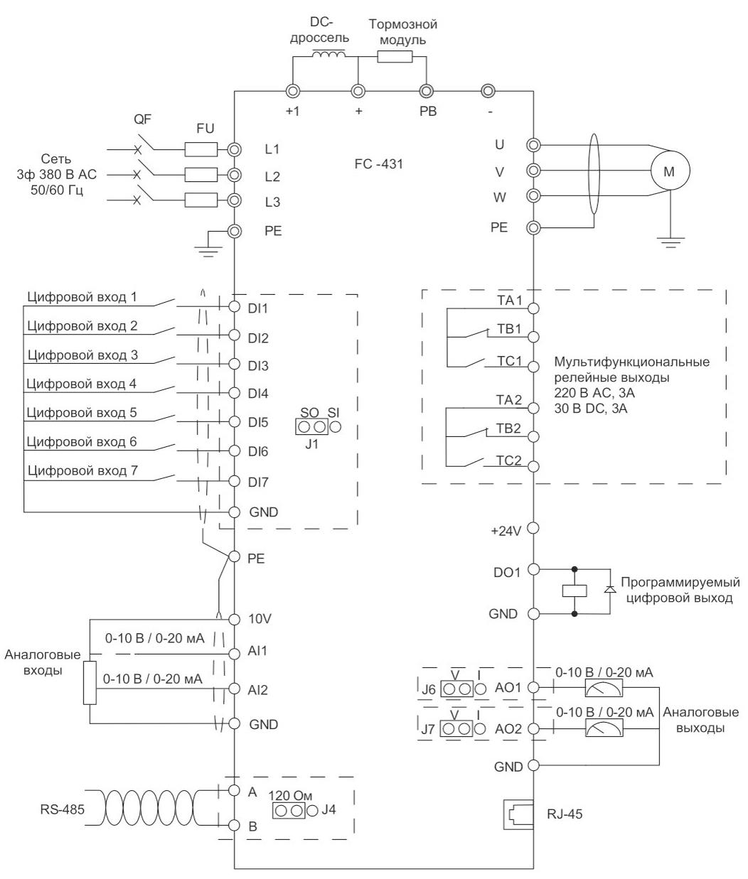 FC-431 схема