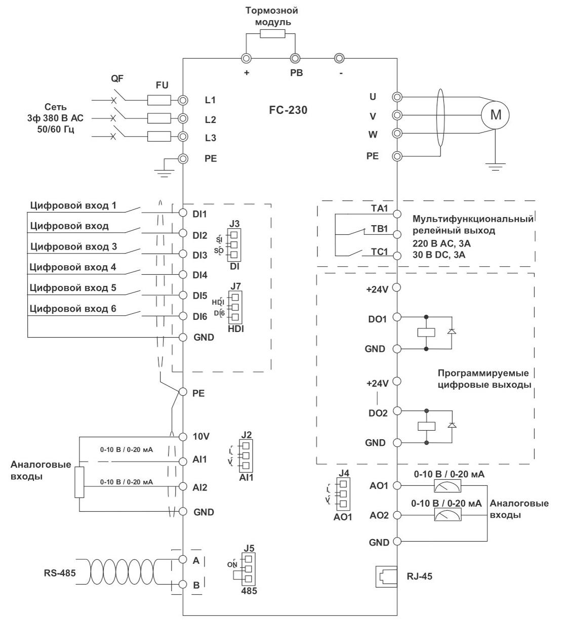 ONI FC-230 схема